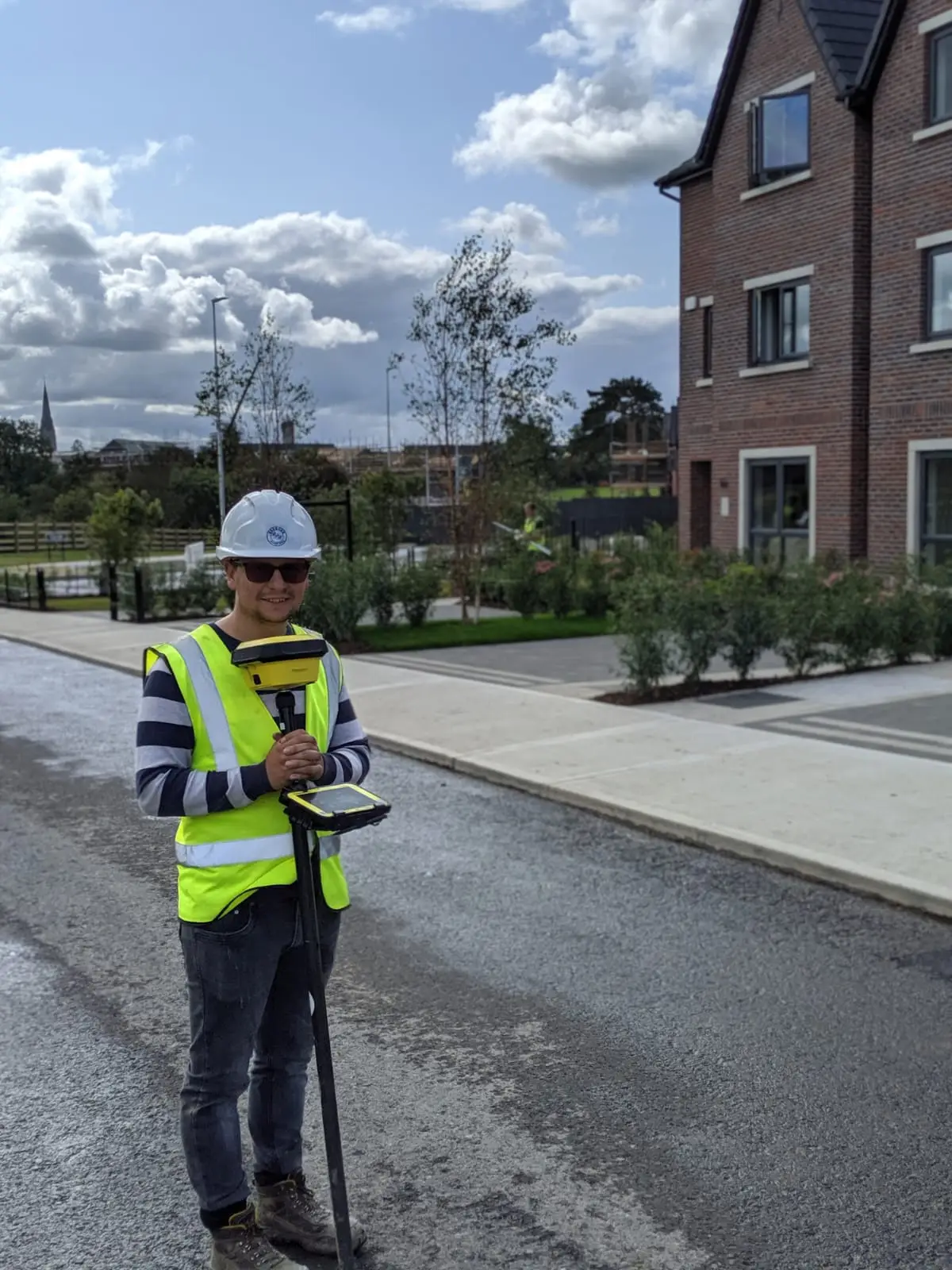 Norbert Mihali on site